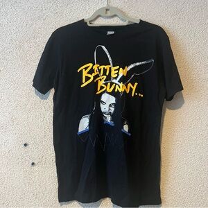 Merge T shirt Bitten Bunny Black size M